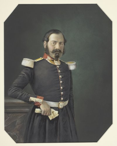 Portrait of a French Military Officer by Unknown
