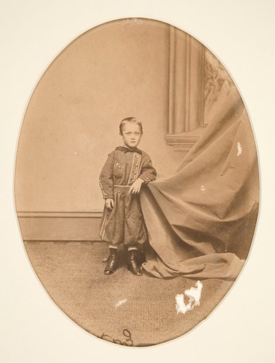 Portrait of a Standing Boy by Unknown