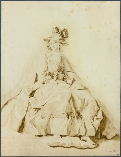 Portrait of a Young Lady by Unknown