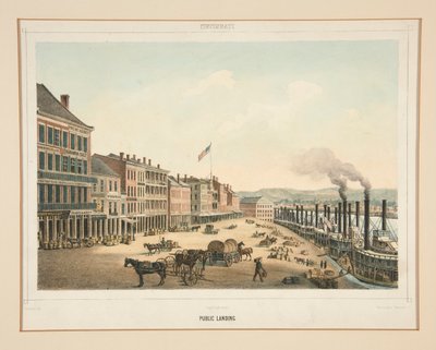 Public Landing, Cincinnati by Unknown
