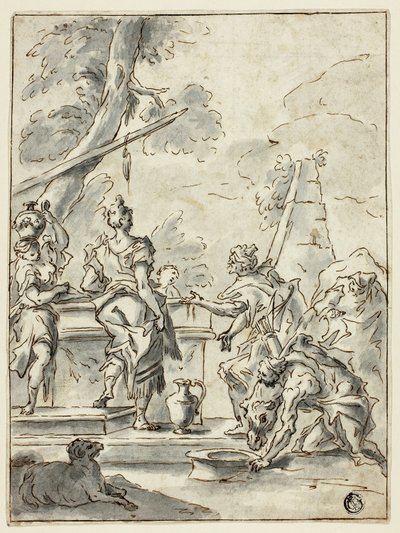 Rebecca at the Well by Unknown