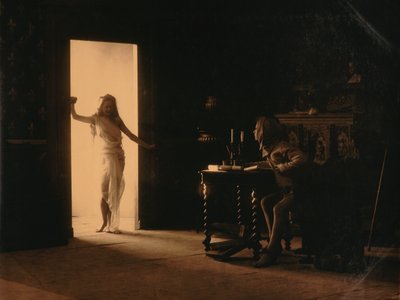 Scene from the Play Boccaccio by Unknown