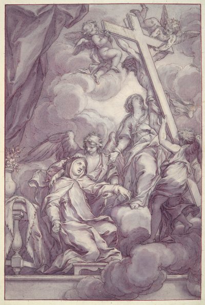 St. Catherine of Siena Receiving the Stigmata by Unknown