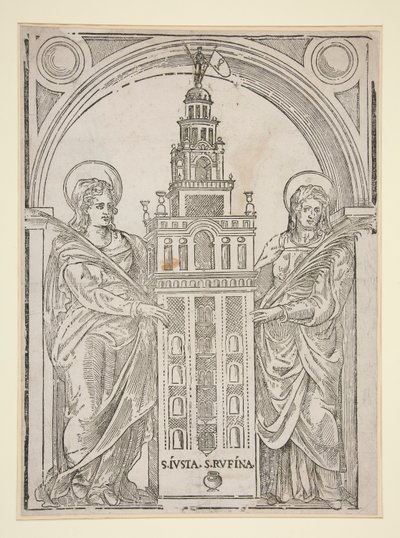 St. Justa and St. Rufina by Unknown