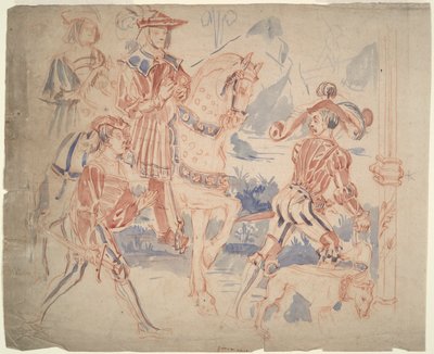 Tapestry Design by Unknown