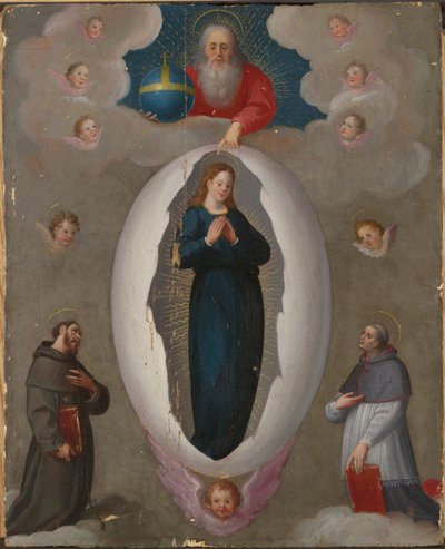 The Virgin in the Egg by Unknown