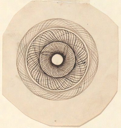 Untitled (Circular Decorative Motif) by Unknown