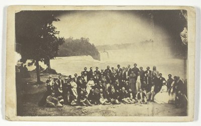 Untitled (Group at Niagara Falls) by Unknown