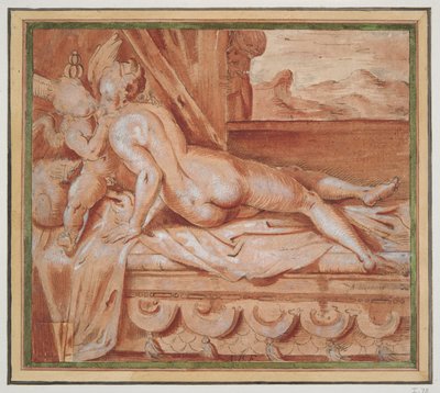 Venus and Cupid by Unknown