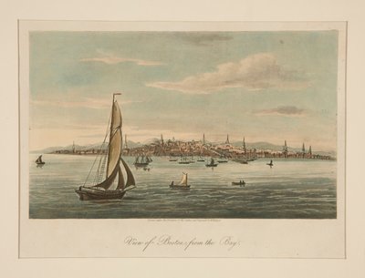 View of Boston from the Bay by Unknown
