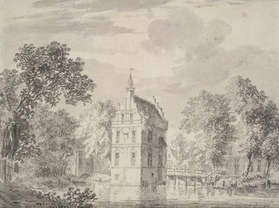 View of Crayestein Castle, Holland by Unknown