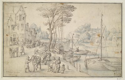 Village Wharf by Unknown