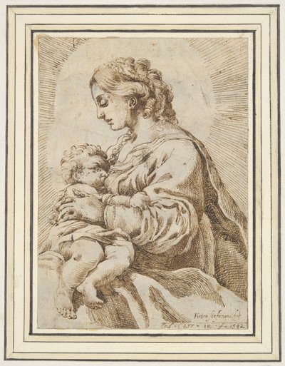 Virgin and Child by Unknown