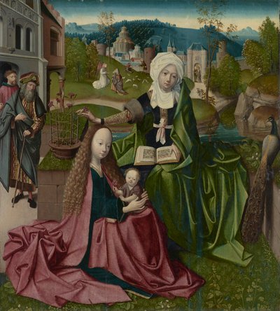 Virgin and Child with Saint Anne by Unknown