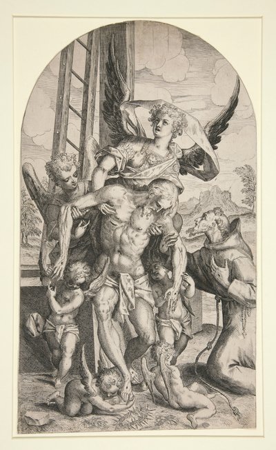 Vision of Saint Francis by Unknown