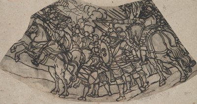 Warriors on Horseback by Unknown