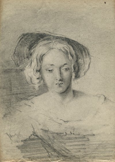 Woman in a Hat by Unknown