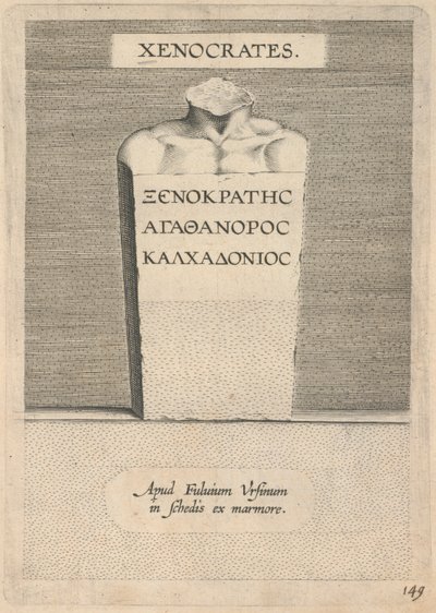 Xenocrates by Unknown