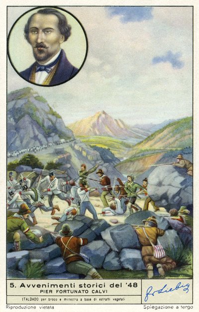 1848 Italian Revolution by Unknown artist