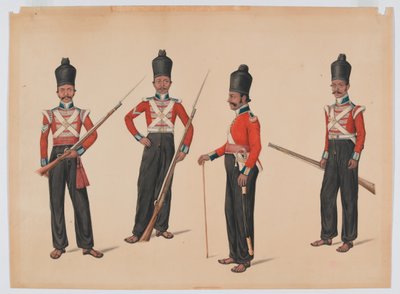 40th Madras Native Infantry by Unknown artist