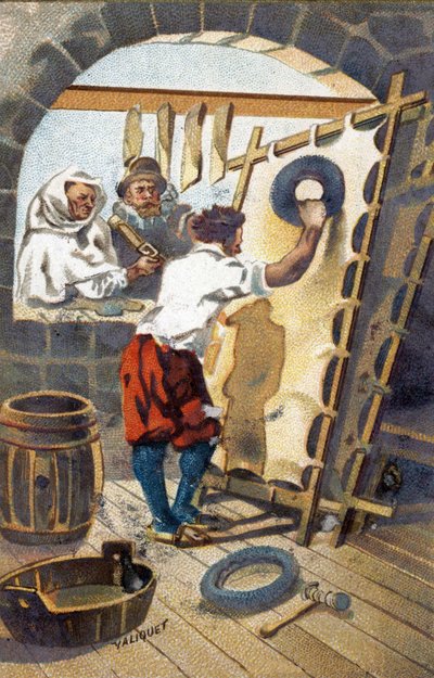 A parroute manufacturer in 1575 by Unknown artist