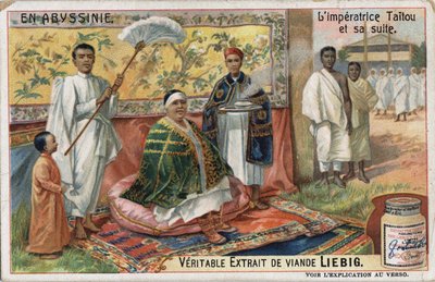 Abyssinian Empress Taytu Betul by Unknown artist