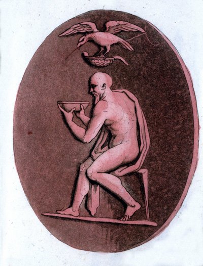Aeschylus, Greek tragic poet. by Unknown artist
