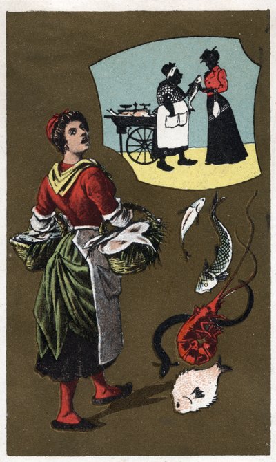 Anonymous chromolithography, late 19th century by Unknown artist