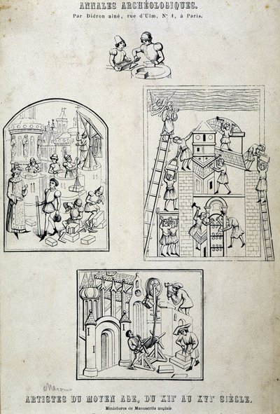 Artists from the Middle Ages by Unknown artist