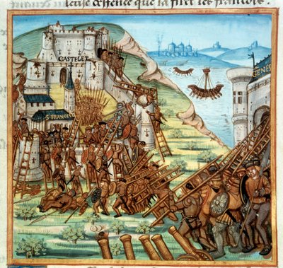 Assault of Genoa by Unknown artist