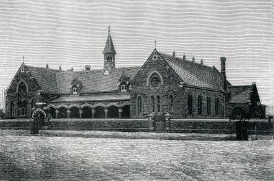 Australia: An Adelaide Public School, c.1885 (Engraving) by Unknown artist