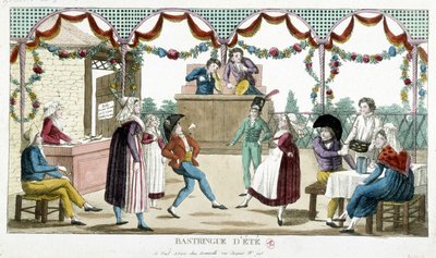 Ball: Summer Bastringue, Late 18th Century by Unknown artist