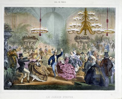 Ball at the Winter Garden by Unknown artist