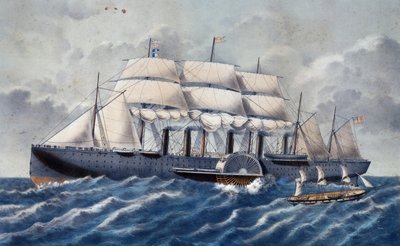 British Steamer Great Eastern by Unknown artist