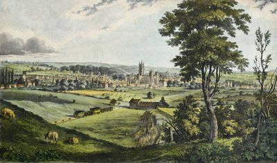 Canterbury from the Railway by Unknown artist
