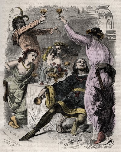Case of the Tower of Nesle by Unknown artist