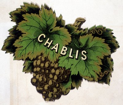 Chablis label. Chromolithography, n.d. by Unknown artist