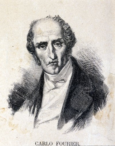 Charles Fourier, French Philosopher and Economist by Unknown artist