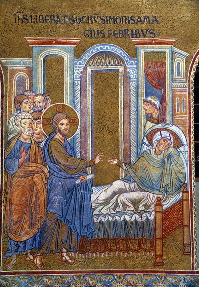 Christ and Peter