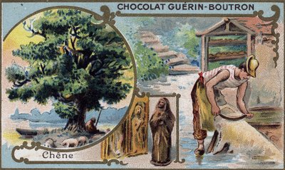 Chromolithography packaging of chocolates Guérin Boutron (19th century) by Unknown artist