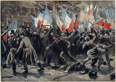 Dreyfus case - Paris - January 17 by Unknown artist
