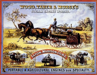 Eaton Madison Co Steam Machines - Advertising by Unknown artist