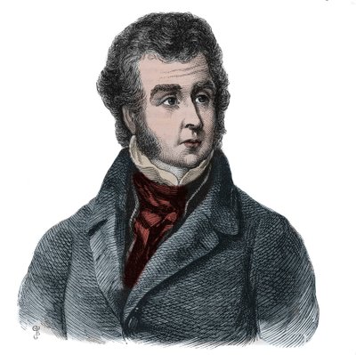 Ebenezer Elliot (1781-1849) English Poet - Engraving by Unknown artist