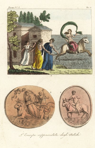 Europe as Depicted by the Ancients by Unknown artist
