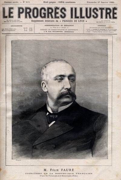Felix Faure, President of the French Republic by Unknown artist