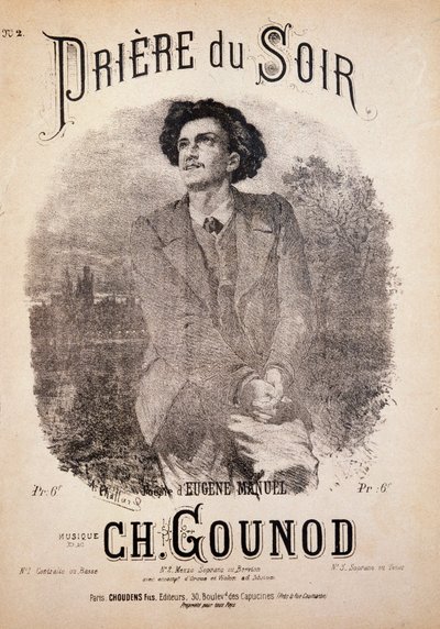 Frontispiece of Evening Prayer by Unknown artist