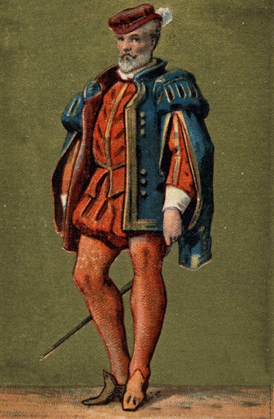 Gaspard de Coligny (1519-1572), Admiral of France. by Unknown artist