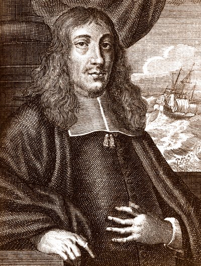 Gautier (Wouter) Schouten (1638-1704) Dutch explorer by Unknown artist