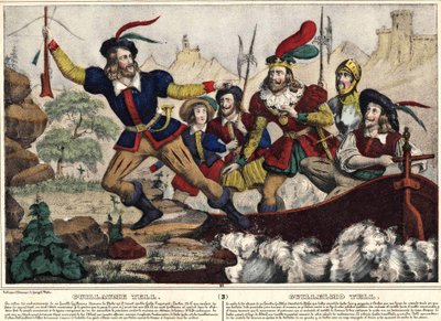 William Tell discovers the arrow by Unknown artist