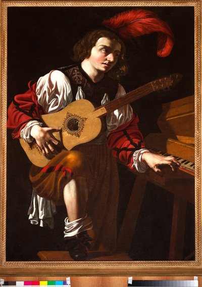 Guitar Player by Unknown artist